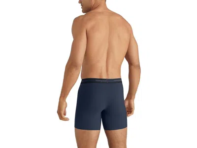 Tommy John Comfort Micro 6 Boxer Brief 3-pack In Blue