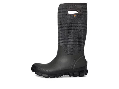 Bogs Whiteout Plaid In Gray
