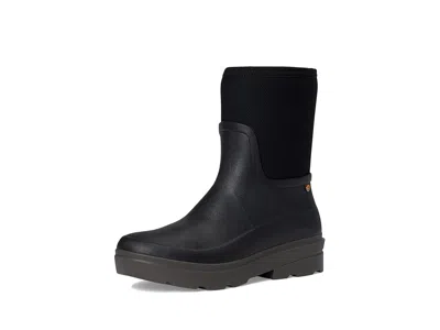 Bogs Hazel Mid Zip In Black