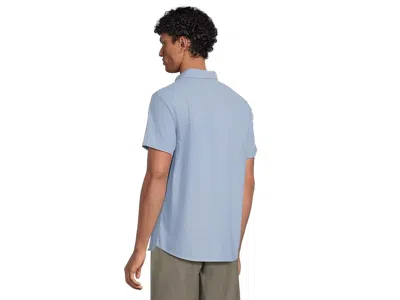 Rvca Thatll Do Stretch Short Sleeve In Blue
