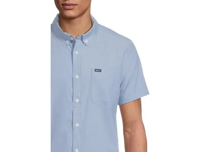 Rvca Thatll Do Stretch Short Sleeve In Blue