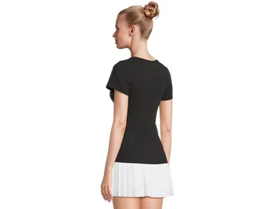 Lilla P Short Sleeve V-neck In Multi
