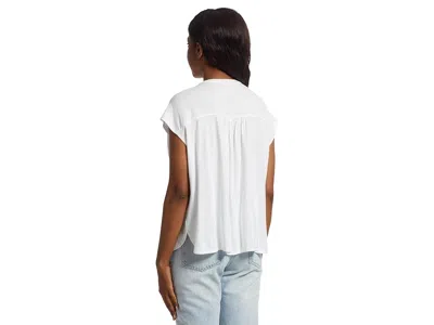 Lilla P Relaxed Button Down T-shirts In White