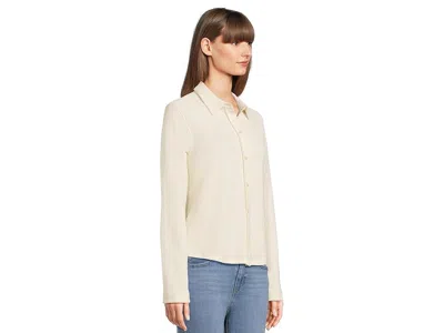 Lilla P Collared Button Down In Sand