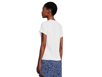 Brooks Luxe Short Sleeve In White