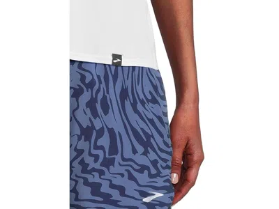 Brooks Luxe Short Sleeve In White