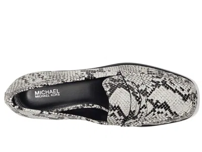 Michael Michael Kors Carlson Loafer In Silver