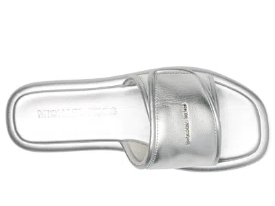 Michael Michael Kors Slide In Silver