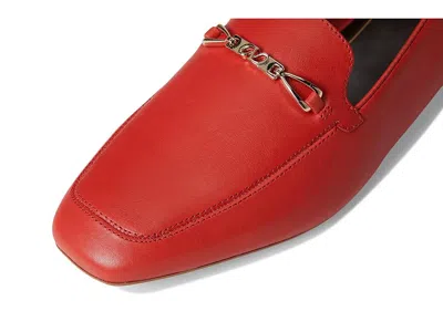 Naturalizer Cecilia Bit Loafer In Red