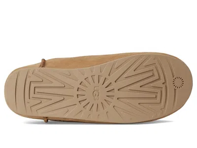 Ugg Chestnut Brown Suede Leather Elea Slip-on Slippers