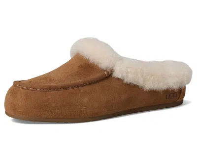 Ugg Ansley Mule Slippers Chestnut In Multi