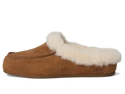 Ugg Ansley Mule Slippers Chestnut In Multi