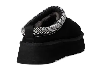 Ugg Tazz Ii 1174471-blk Slipper Black Suede Faux Fur Platform Rhs6920 In Multi