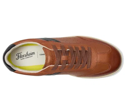 Florsheim Pace T-toe Lace Up Sneakers In Brown