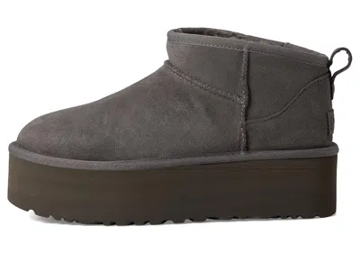 Ugg Classic Ultra Mini Platform In Gray
