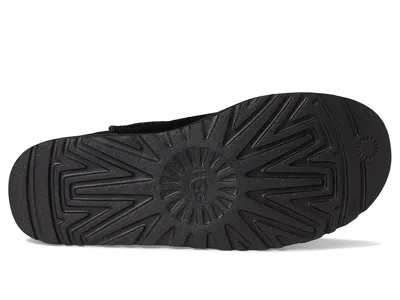 Ugg Classic Micro Suede Slippers In Black