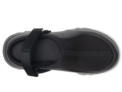 Ugg Adjustable Back Strap Clogs With Mesh Upper In Black