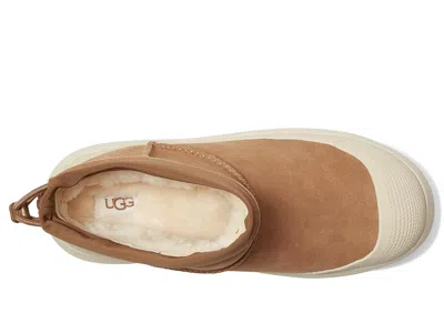 Ugg Cl Ultra Mini Weathe Ankle Boots In Leather Color Suede