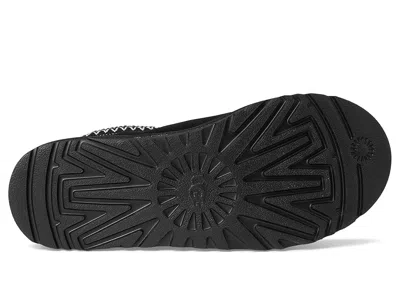 Ugg Tasman Ii 1174671-blk Slipper Men Black Suede Sheepskin Lined Slip-on Gug228