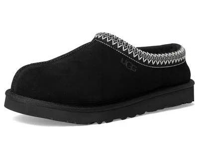 Ugg Tasman Ii 1174671-blk Slipper Men Black Suede Sheepskin Lined Slip-on Gug228