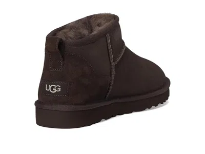 Ugg M Classic Ultra Mini Dusted Cocoa Ankle Boot In Brown