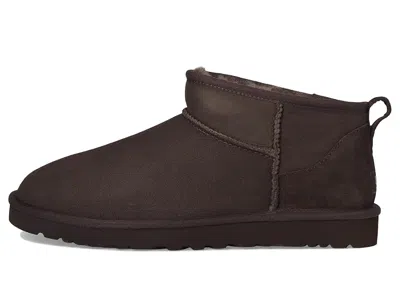 Ugg M Classic Ultra Mini Dusted Cocoa Ankle Boot In Brown