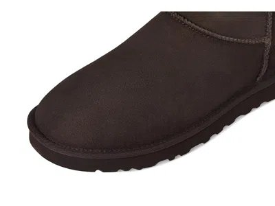 Ugg M Classic Ultra Mini Dusted Cocoa Ankle Boot In Brown
