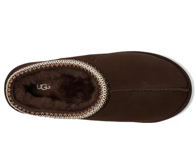 Ugg Tasman Cocoa-coloured Eather Slip-ons In Multi
