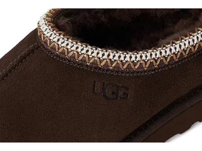 Ugg Tasman Cocoa-coloured Eather Slip-ons In Multi