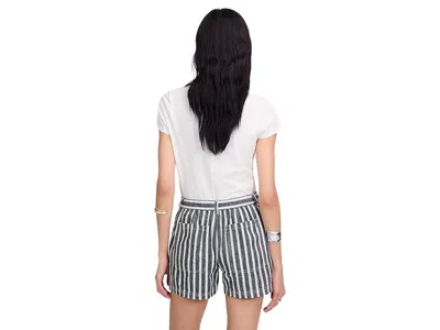 Madewell Pull-on Drawstring Shorts In Burgundy