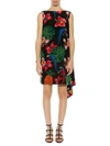 VALENTINO Valentino Tropical Dream-print Silk Crepe De Chine Dress,MB3VABU535C0NO