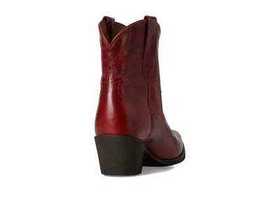 Ariat Maggie J Toe Short Western Boot In Red