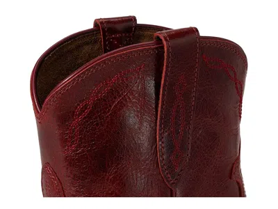 Ariat Maggie J Toe Short Western Boot In Red