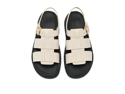 Fitflop Gen-ff Fisherman Womens Sandals Colour: Paris Beige, Size: 5 In Paris Beige Lea