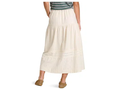 Toad And Co Airscape Midi Skirt In Neutral