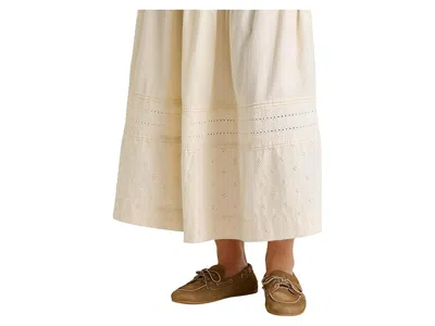 Toad And Co Airscape Midi Skirt In Neutral