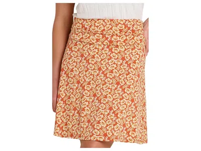 Toad And Co Chaka Skirt In Orange