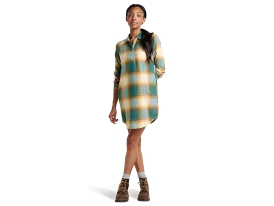 Toad And Co Re-form Popover Long Sleeve Dress In Multi