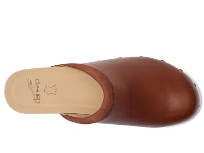 Dansko Andie Platform Mule In Brown