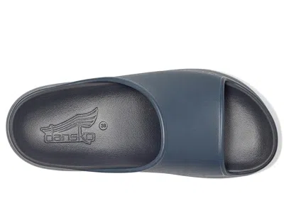 Dansko Devyn Recovery Slide Sandal In Blue