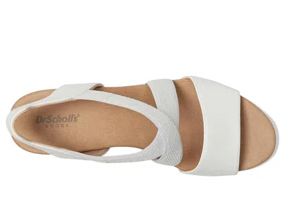 Dr. Scholl's Just Cute Wedge Sandal In White