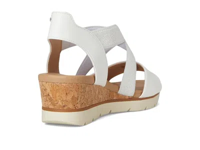 Dr. Scholl's Just Cute Wedge Sandal In White