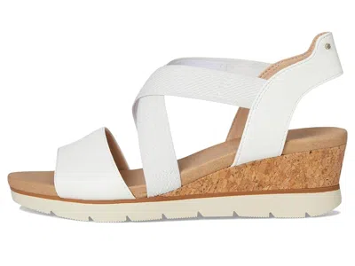 Dr. Scholl's Just Cute Wedge Sandal In White