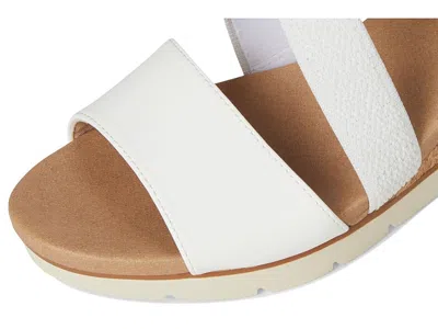 Dr. Scholl's Just Cute Wedge Sandal In White