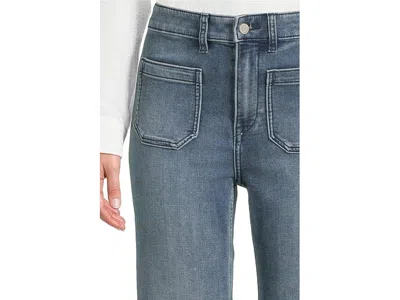 Faherty Stretch Terry Patch Pocket Ankle Pants In Blue