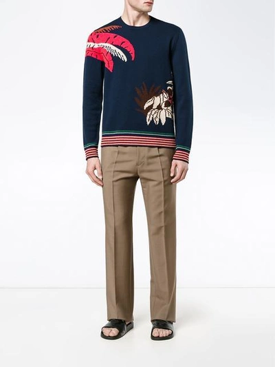 Shop Valentino Intarsia Jumper