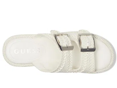 Guess Binks 2 Platform Sandal In White