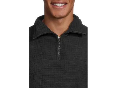 Mountain Hardwear Summit Grid Big Grid Half Zip Pullover In Black
