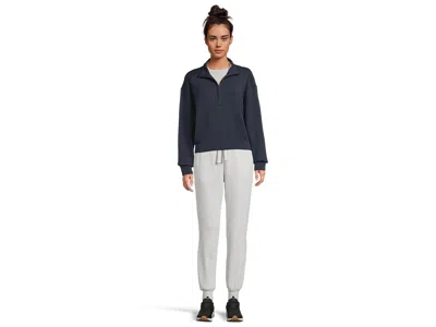 Travismathew Cloud Half Zip Pullover In Blue
