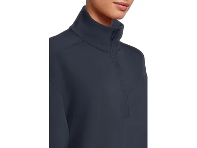 Travismathew Cloud Half Zip Pullover In Blue